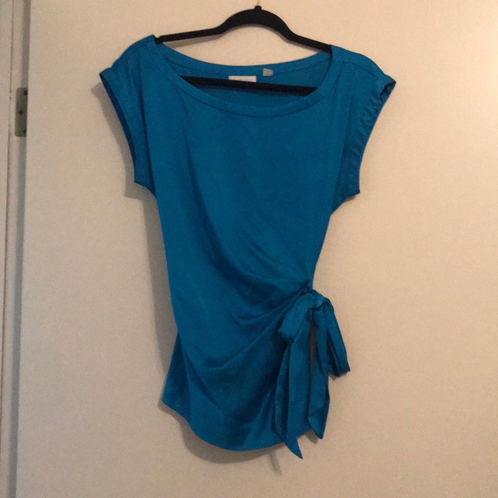 Cute Bright Blue Blouse